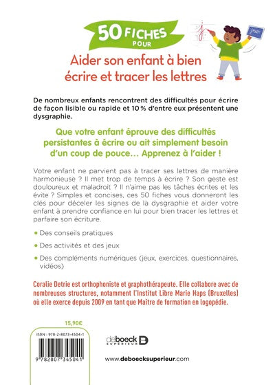 Aider son enfant à bien écrire et tracer les lettres