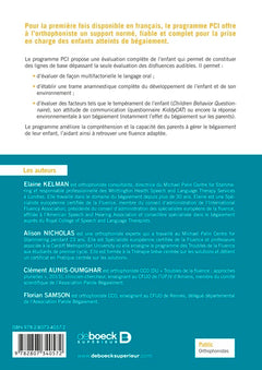Programme PCI contre le bégaiement
