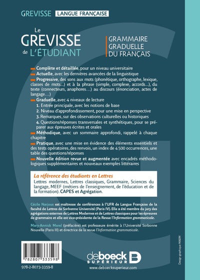 Le Grevisse de l'étudiant