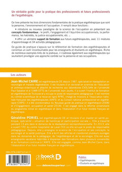 L’ergothérapie centrée sur la personne et ses occupations