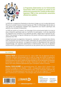 Programme d'intervention sur les particularités sensorielles