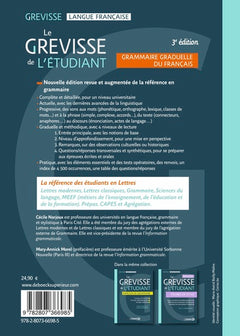 Le Grevisse de l'étudiant - Grammaire