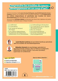 Mon mémo-psy - Les troubles du neurodéveloppement en 50 visuels