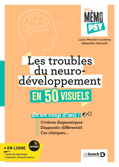 Mon mémo-psy - Les troubles du neurodéveloppement en 50 visuels