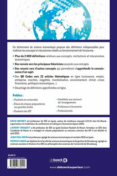 Dictionnaire de science économique