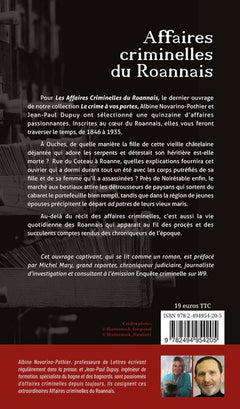 Affaires criminelles du Roannais