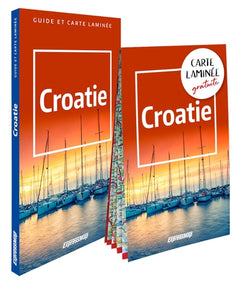 Croatie (guide et carte laminée)