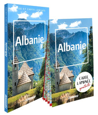 Albanie (guide et carte laminée)