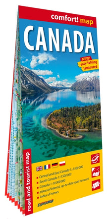 Canada 1/2.500.000 (carte grand format laminée)