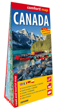 Canada 1/2.500.000 (carte grand format laminée)