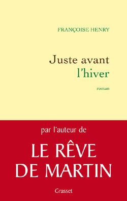 juste avant l'hiver