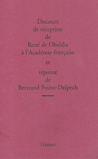 DISCOURS DE RECEPTION