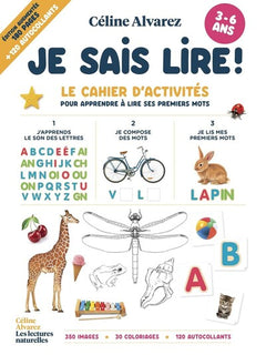 Je sais lire ! - Le cahier d'activités - Pour apprendre à lire ses premiers mots 3-6ans - NED - 2026