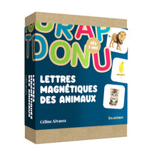 Coffret lettres magnétiques animaux