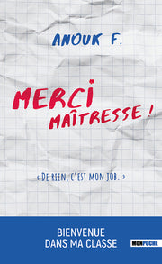Merci maîtresse ! De rien c'est mon job