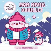 Mon hiver douillet - Pembe the Pink Cat: Ma pause coloriages et cosy