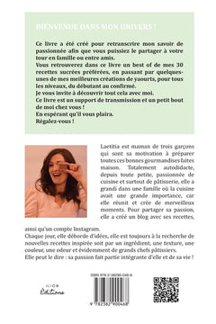 Les recettes sucrées