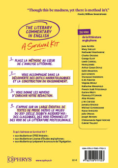 The Literary Commentary in English - A Survival Kit