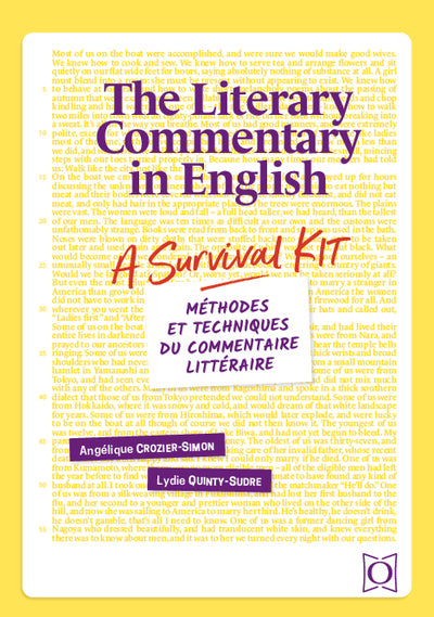 The Literary Commentary in English - A Survival Kit