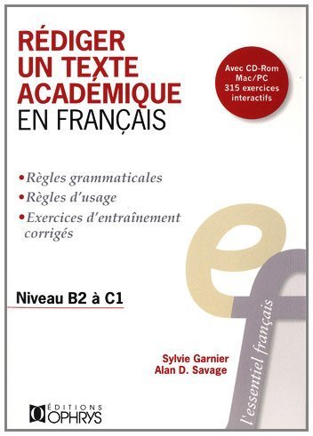 Rédiger un texte académique en français