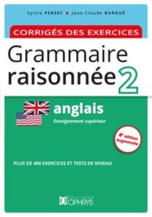 Grammaire raisonnée 2  Anglais