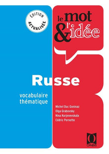 Russe - Vocabulaire thématique
