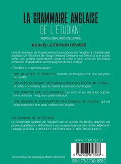 La grammaire anglaise de l’étudiant