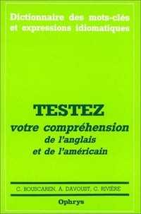 Dictionnaire des mots-clés et expressions idiomatiques