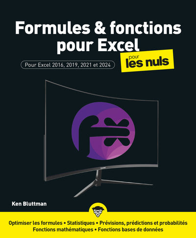 Formules et fonctions pour Excel 2024 pour les Nuls