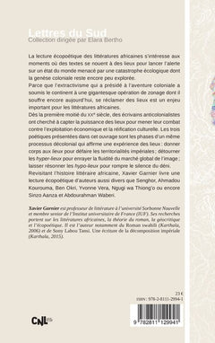 Ecopoétiques africaines