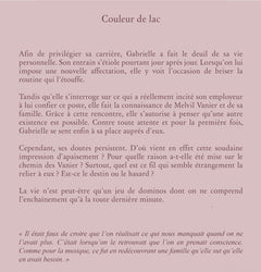 Couleur de lac