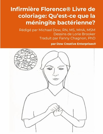 Infirmière Florence® Livre de coloriage: Qu'est-ce que la méningite bactérienne?