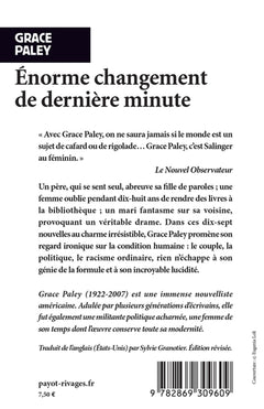 Énorme changement de dernière minute