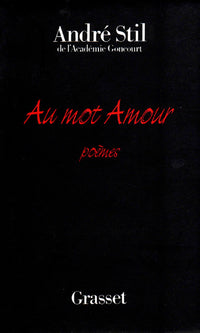 Au mot amour
