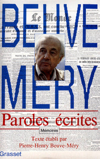 Paroles écrites