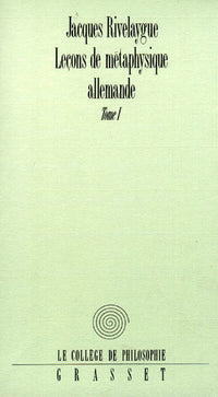 Leçons de métaphysique allemande