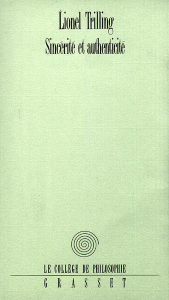 Sincérité et authenticité