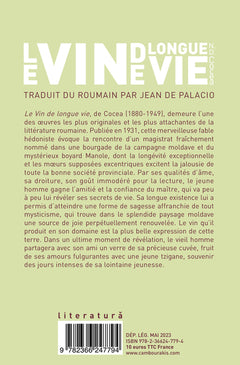 Le vin de longue vie (édition collector)