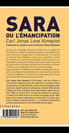 Sara ou l'émancipation