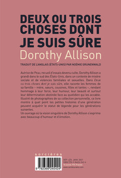 Deux ou trois choses dont je suis sûre