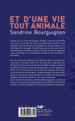 Et d'une vie tout animale