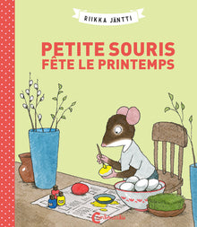 Petite souris fête le printemps