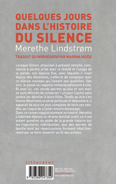 Quelques jours dans l'histoire du silence