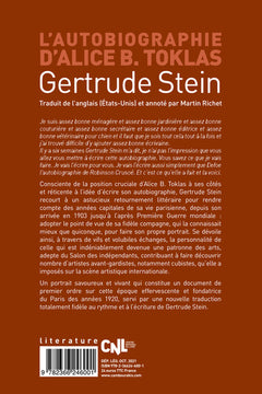 Autobiographie d'Alice Toklas