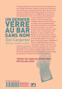 Un dernier verre au bar sans nom