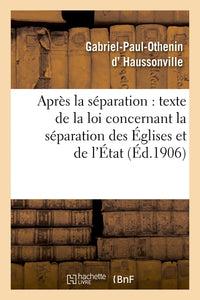 Après la séparation