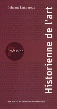 Profession historienne de l'art