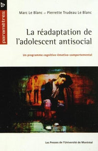 Réadaptation de l'adolescent antisocial