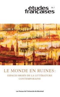 Études françaises, v. 56, no 1