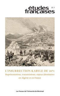 Études françaises, v. 57, no 1